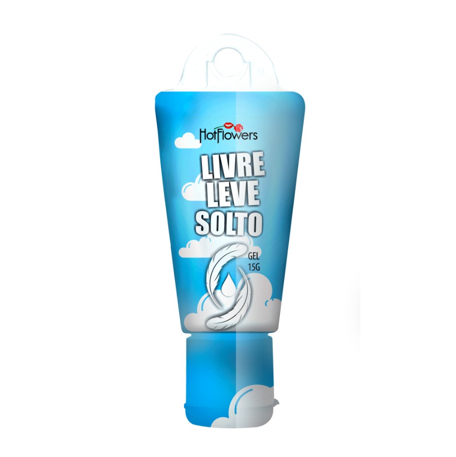 LIVRE LEVE SOLTO - Gel que aumenta a sensibilidade e provoca uma suave sensação de refrescância