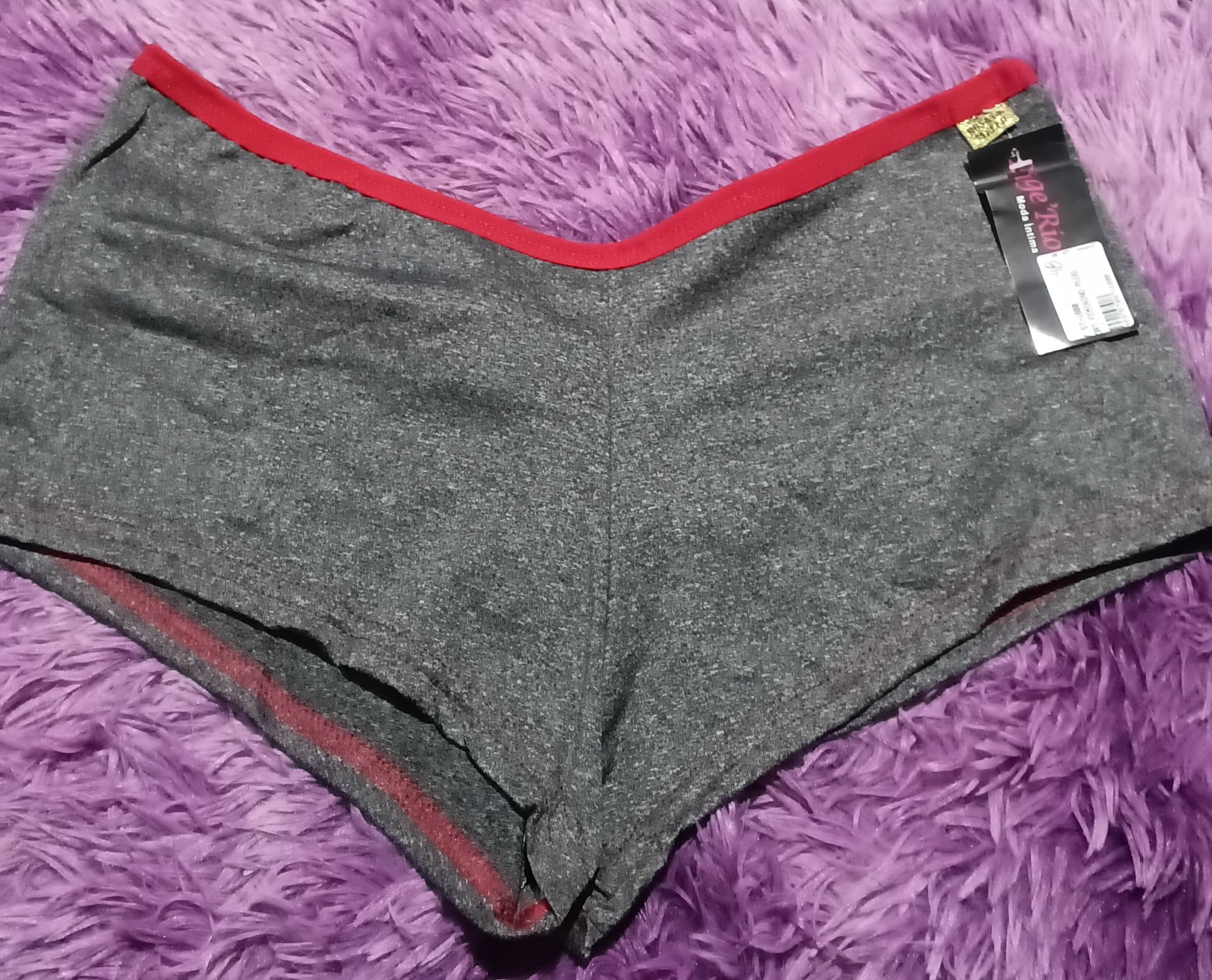 0057 shorts feminino plus