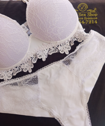 Conjunto Duzani Branco Tam GG