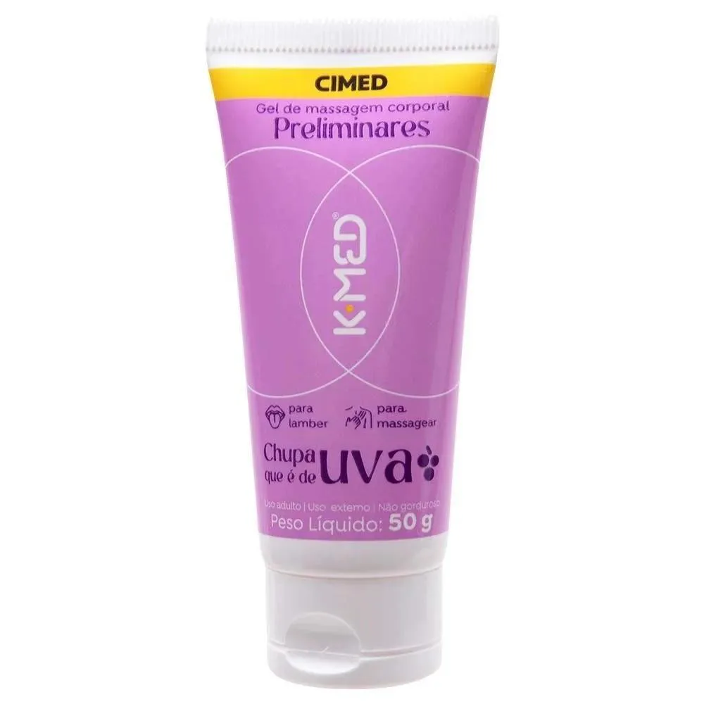 LUBRIFICANTE KMED CHUPA QUE É DE UVA